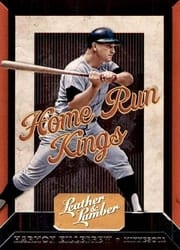 2019 Panini Leather & Lumber Home Run Kings Harmon Killebrew #HRK-4 card