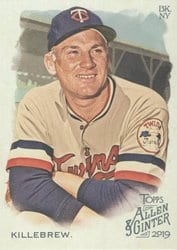2019 Topps Allen & Ginter Base Set Harmon Killebrew #117 card