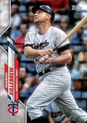 2020 Topps Base Set Harmon Killebrew #525c card
