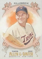 2021 Topps Allen & Ginter Base Set Harmon Killebrew #139 card