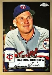 2021 Topps Chrome Platinum Anniversary Base Set Harmon Killebrew #647 card