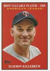 2025 Topps Update Most Valuable Harmon Killebrew #MV-32 card