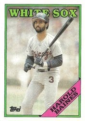 1988 Topps Base Set Harold Baines #35 card