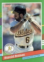 1991 Donruss Base Set Harold Baines #748 card