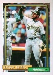 1992 Topps Base Set Harold Baines #635 card