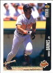 1996 Collector's Choice Base Set Harold Baines #55 card