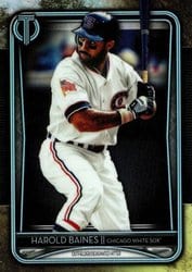 2020 Topps Tribute Base Set Harold Baines #23 card