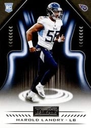 2018 Panini Playbook Base Set Harold Landry #126 card