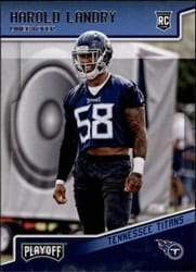 2018 Panini Playoff Base Set Harold Landry #254 card