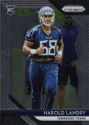 2018 Panini Prizm Base Set Harold Landry #254 card