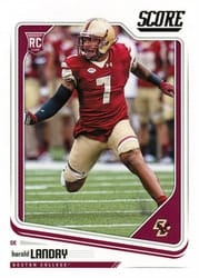 2018 Score Base Set Harold Landry #344 card