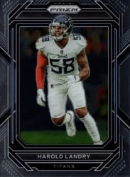 2022 Panini Prizm Base Set Harold Landry #288 card