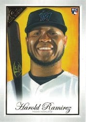 2019 Topps Gallery Base Set Harold Ramirez #16 card