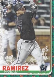 2019 Topps Holiday Base Set Harold Ramirez #HW20 card