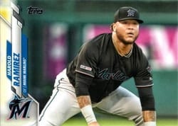 2020 Topps Base Set Harold Ramirez #528 card