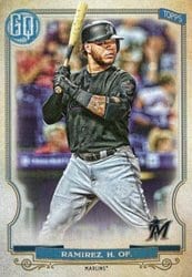 2020 Topps Gypsy Queen Base Set Harold Ramirez #9 card