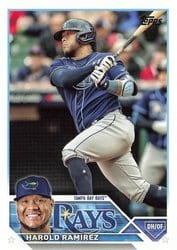 2023 Topps Base Set Harold Ramirez #387 card