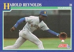 1991 Score Base Set Harold Reynolds #48 card
