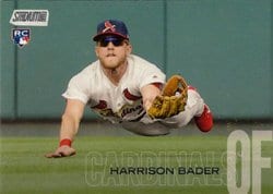 2018 Stadium Club Base Set Harrison Bader #280 card