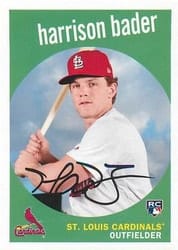 2018 Topps Archives Base Set Harrison Bader #16 card