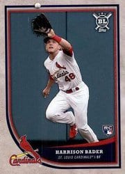 2018 Topps Big League Base Set Harrison Bader #373 card