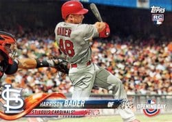 2018 Topps Opening Day Base Set Harrison Bader #134 card