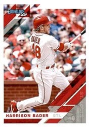 2019 Donruss Base Set Harrison Bader #199 card