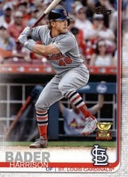 2019 Topps Base Set Harrison Bader #97 card