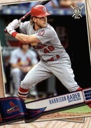 2019 Topps Big League Base Set Harrison Bader #301 card