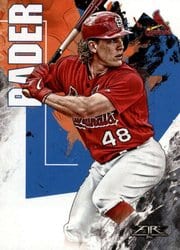 2019 Topps Fire Base Set Harrison Bader #43 card