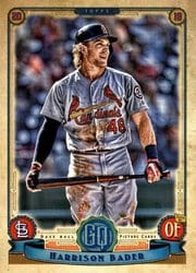 2019 Topps Gypsy Queen Base Set Harrison Bader #233 card