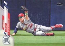 2020 Topps Base Set Harrison Bader #461 card