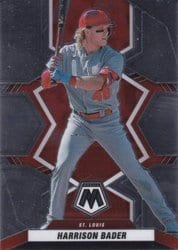 2022 Panini Mosaic Base Set Harrison Bader #80 card