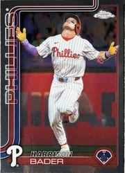 2025 Topps Chrome Update Base Set Harrison Bader #USC32 card