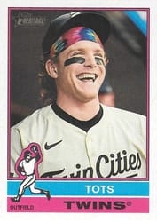 2025 Topps Heritage Base Set Harrison Bader #707d card