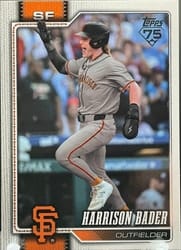 2026 Topps Base Set Harrison Bader #624 card