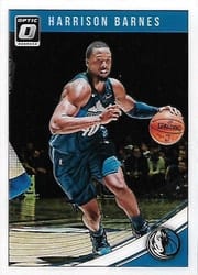 2018-19 Donruss Optic Base Set Harrison Barnes #30 card