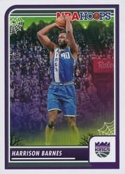 2023-24 Hoops Haunted Hoops Base Set Harrison Barnes #196 card