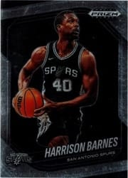 2024-25 Panini Prizm Black Base Set Harrison Barnes #85 card