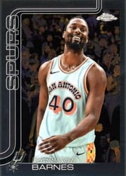 2025-26 Topps Chrome Base Set Harrison Barnes #216 card