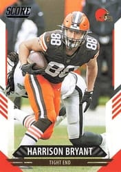 2021 Score Base Set Harrison Bryant #282 card