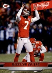2019 Panini Prestige Base Set Harrison Butker #168 card