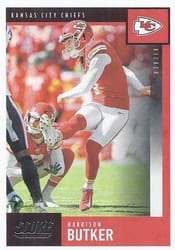 2020 Score Base Set Harrison Butker #143 card