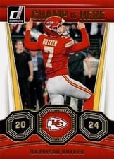 2024 Donruss Champ is Here Harrison Butker #8 card