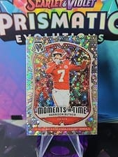 2024 Panini Mosaic Moments in Time Harrison Butker #17 card