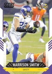 2021 Score Base Set Harrison Smith #148 card