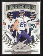 2024 Panini Prestige Alma Maters Harrison Smith / Julian Love / Kyle Hamilton #8 card