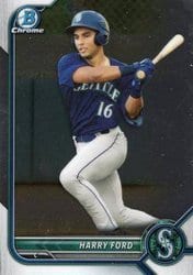 2022 Bowman Chrome Prospects Harry Ford #BCP-78 card