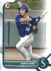 2022 Bowman Prospects Harry Ford #BP-78 card