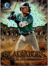 2024 Bowman Chrome Gladiators of the Diamond Harry Ford #GOTD-13 card